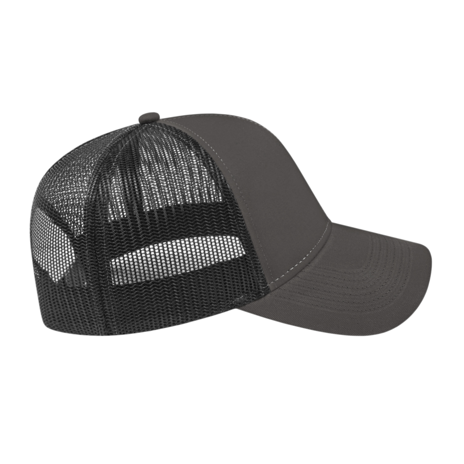 Cap America Two-Tone Trucker Mesh Back Cap 2
