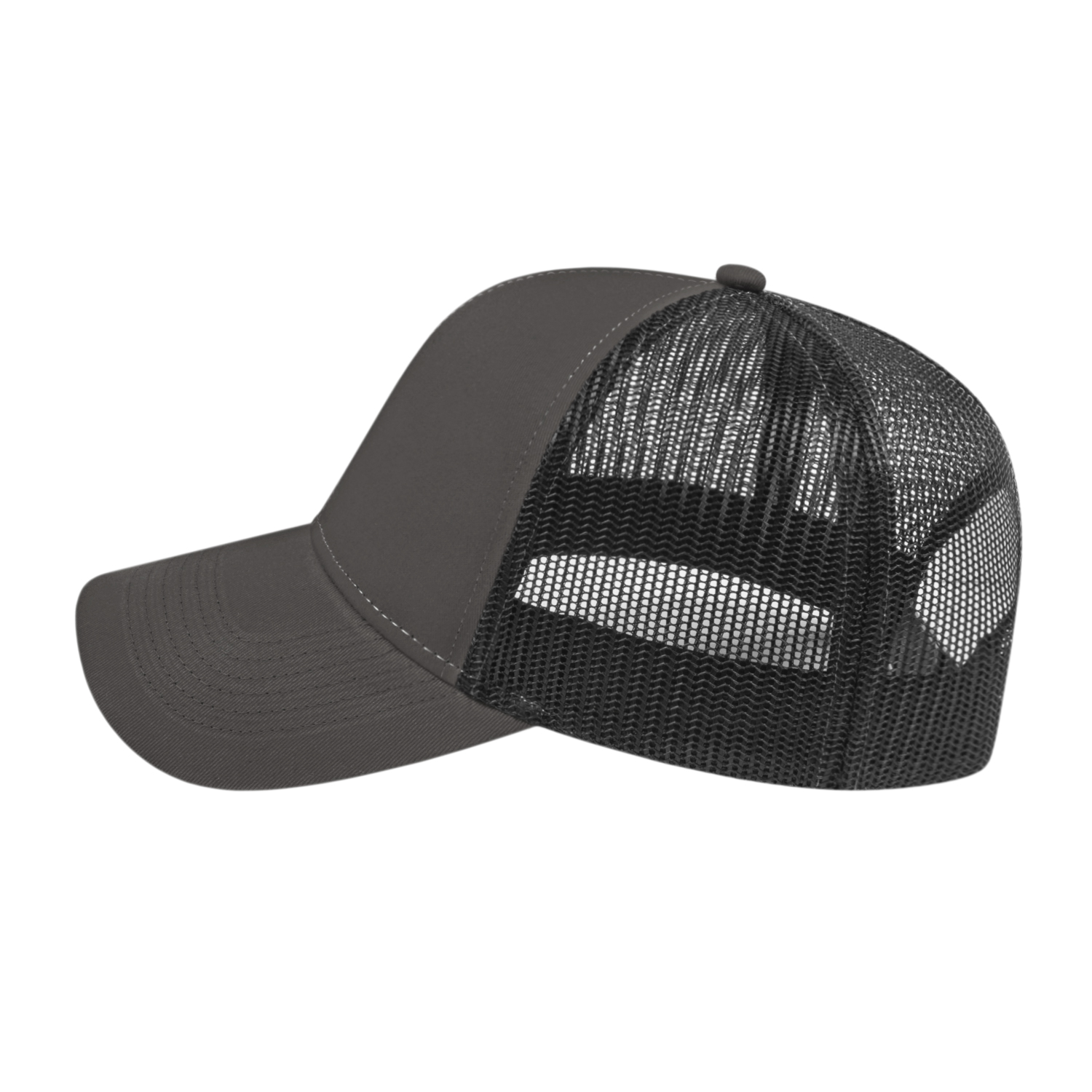 Cap America Two-Tone Trucker Mesh Back Cap 2