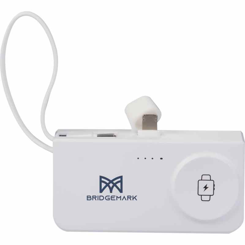 Hue Plus 5000 mAh Power Bank with Watch Charger 1 Hue Plus 5000 mAh Power Bank with Watch Charger 1