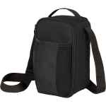 Crossbody Recycled 6-Can Cooler - 3750-91BKAngle-Left Crossbody Recycled 6-Can Cooler - 3750-91BKAngle-Left