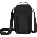 Crossbody Recycled 6-Can Cooler - 3750-91BKFront Crossbody Recycled 6-Can Cooler - 3750-91BKFront