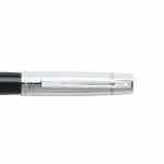 Sheaffer® 300 Glossy Chrome Black Roller Ball - 2933-37BKFront Sheaffer® 300 Glossy Chrome Black Roller Ball - 2933-37BKFront