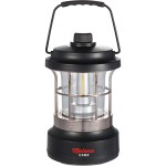 Rechargeable Camping Lantern with String Lights - 8053-28BKFront Rechargeable Camping Lantern with String Lights - 8053-28BKFront
