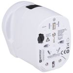 SKROSS World Travel Adapter PRO World & USB - 9444-03WHAngle-Left SKROSS World Travel Adapter PRO World & USB - 9444-03WHAngle-Left