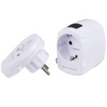 SKROSS World Travel Adapter PRO World & USB - 9444-03WHAngle-Left SKROSS World Travel Adapter PRO World & USB - 9444-03WHAngle-Left