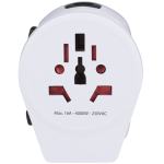 SKROSS World Travel Adapter PRO World & USB - 9444-03WHFront SKROSS World Travel Adapter PRO World & USB - 9444-03WHFront