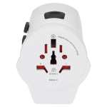 SKROSS World Travel Adapter PRO World & USB - 9444-03WHFront SKROSS World Travel Adapter PRO World & USB - 9444-03WHFront