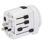 SKROSS World Travel Adapter PRO World & USB - 9444-03WHLeft-Side SKROSS World Travel Adapter PRO World & USB - 9444-03WHLeft-Side
