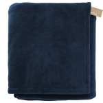 Recycled PET Oversized Coral Fleece Blanket - 1082-02GYFront Recycled PET Oversized Coral Fleece Blanket - 1082-02GYFront