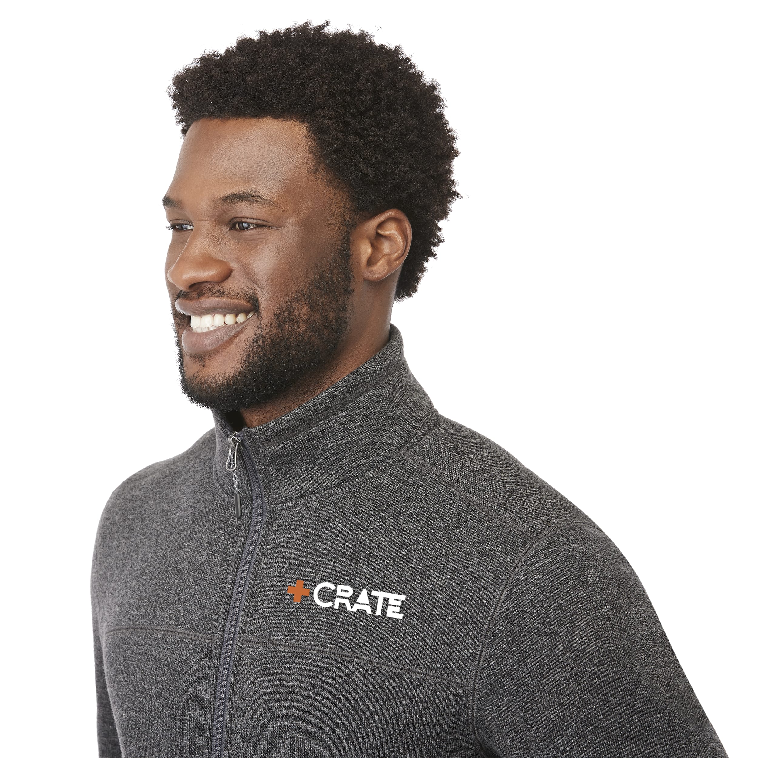 Men's DARNELL Eco Knit Full Zip Sweater 1