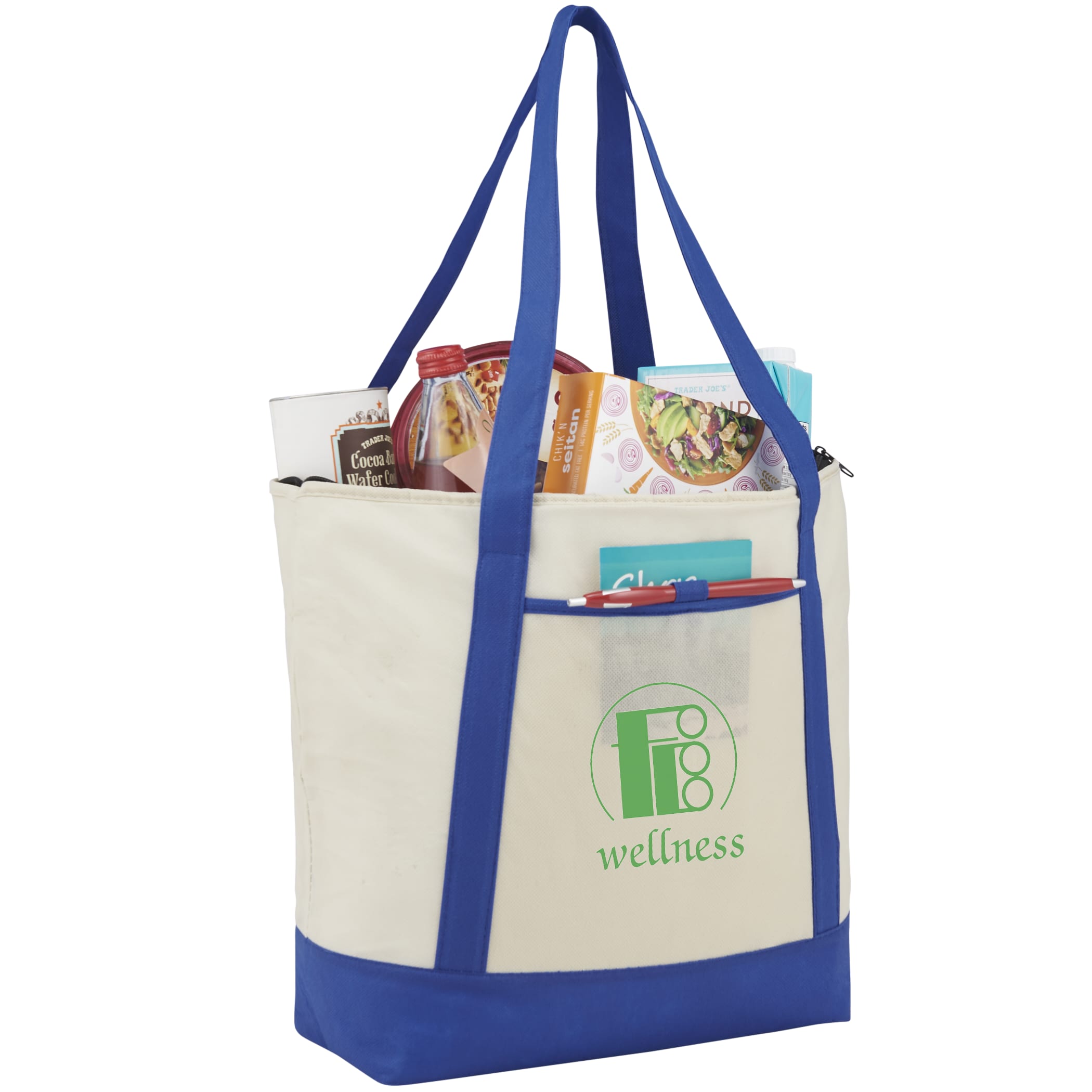Lighthouse 24-Can Non-Woven Tote Cooler 1