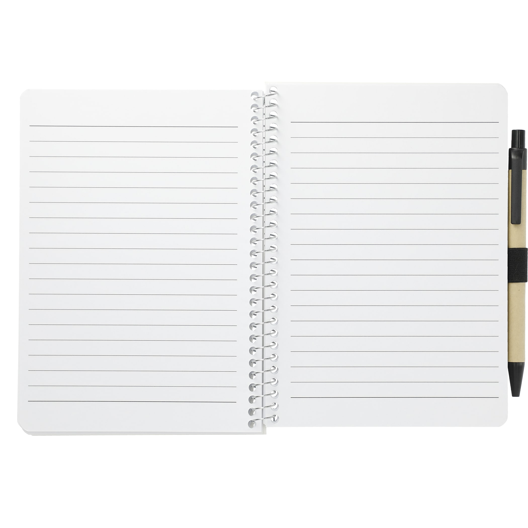 5'' x 7'' FSC® Mix Spiral Notebook with Pen 1