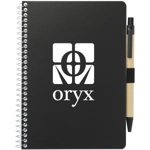 5%27%27 x 7%27%27 FSC® Mix Spiral Notebook with Pen 1 5%27%27 x 7%27%27 FSC® Mix Spiral Notebook with Pen 1