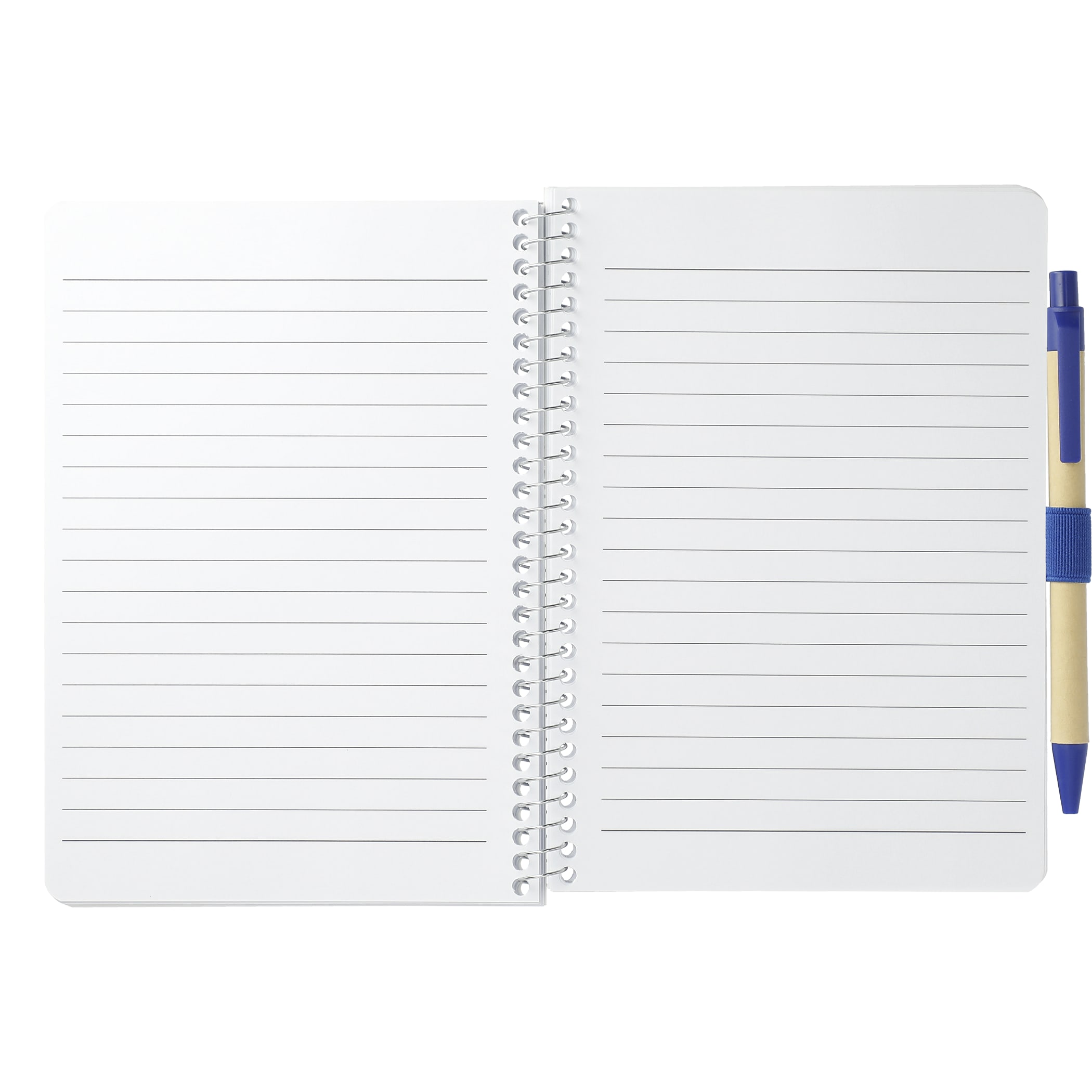 5'' x 7'' FSC® Mix Spiral Notebook with Pen 1
