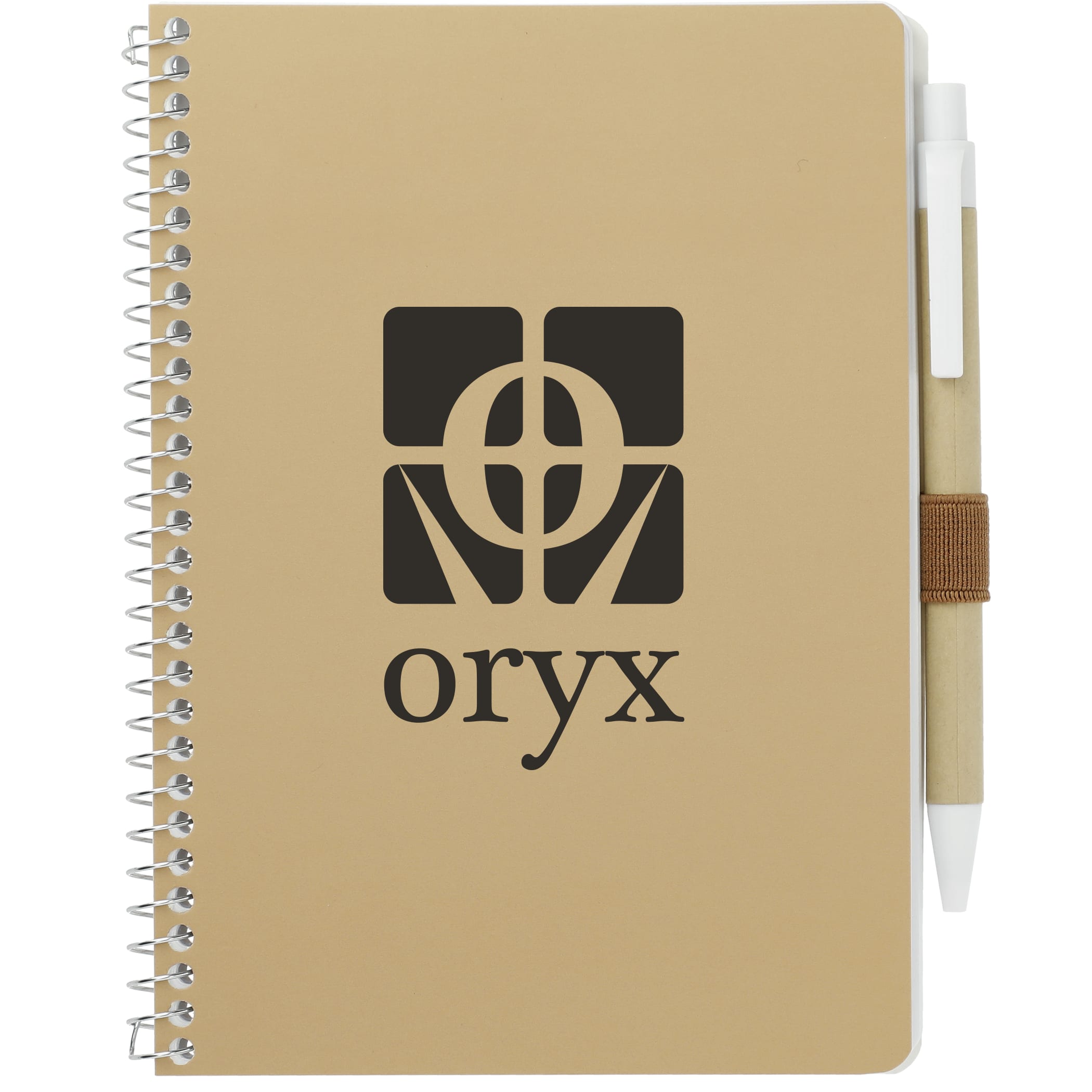 5'' x 7'' FSC® Mix Spiral Notebook with Pen 1