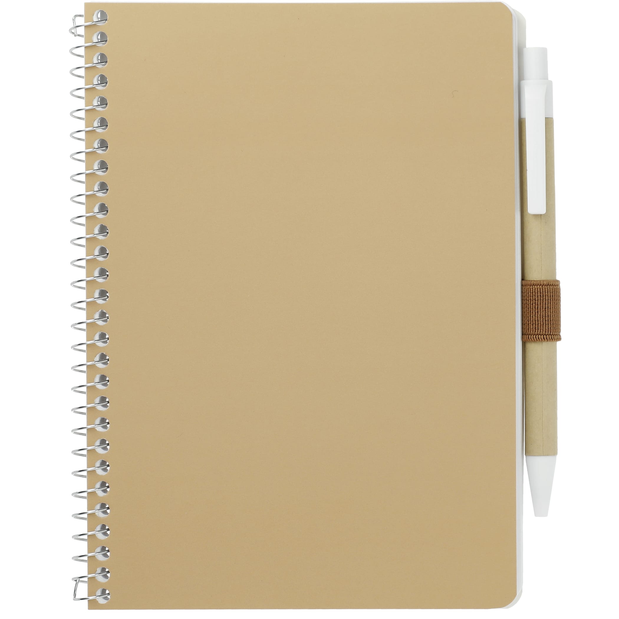 5'' x 7'' FSC® Mix Spiral Notebook with Pen 1