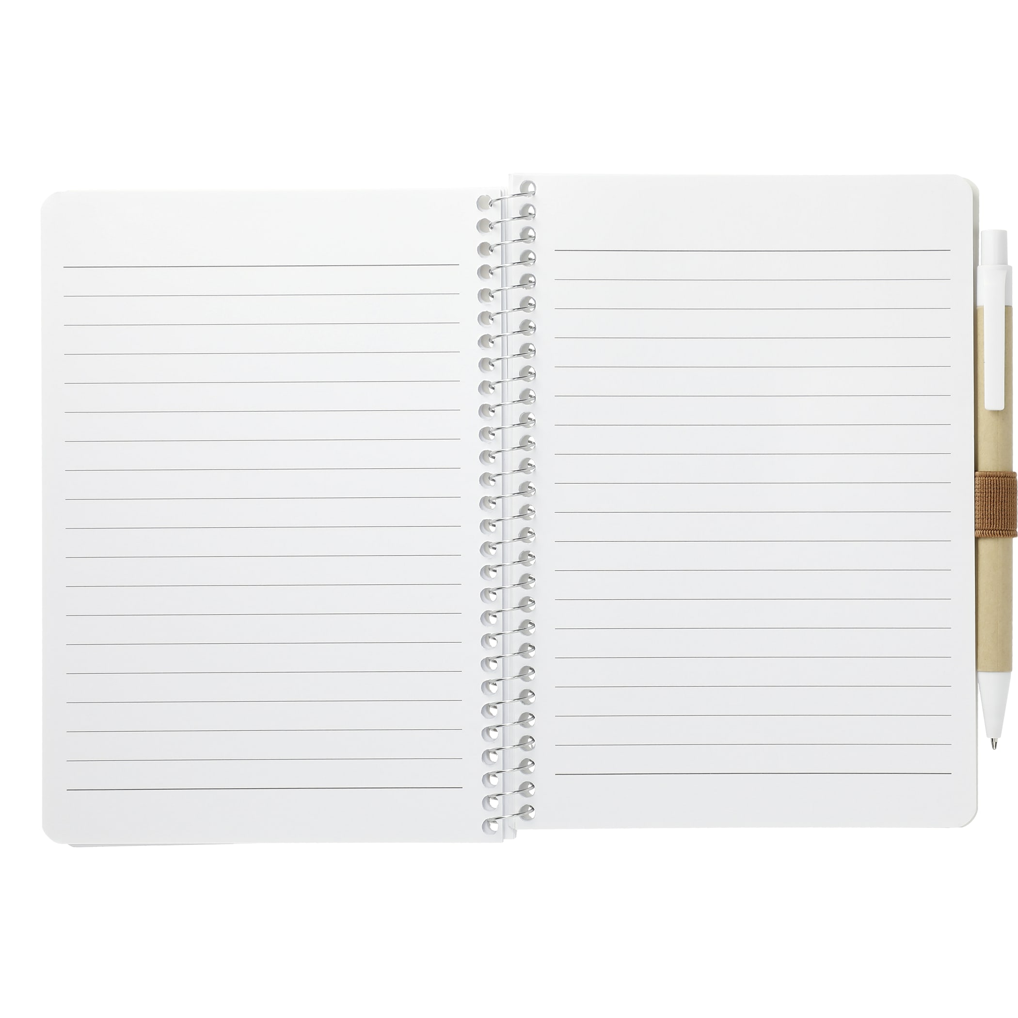 5'' x 7'' FSC® Mix Spiral Notebook with Pen 1