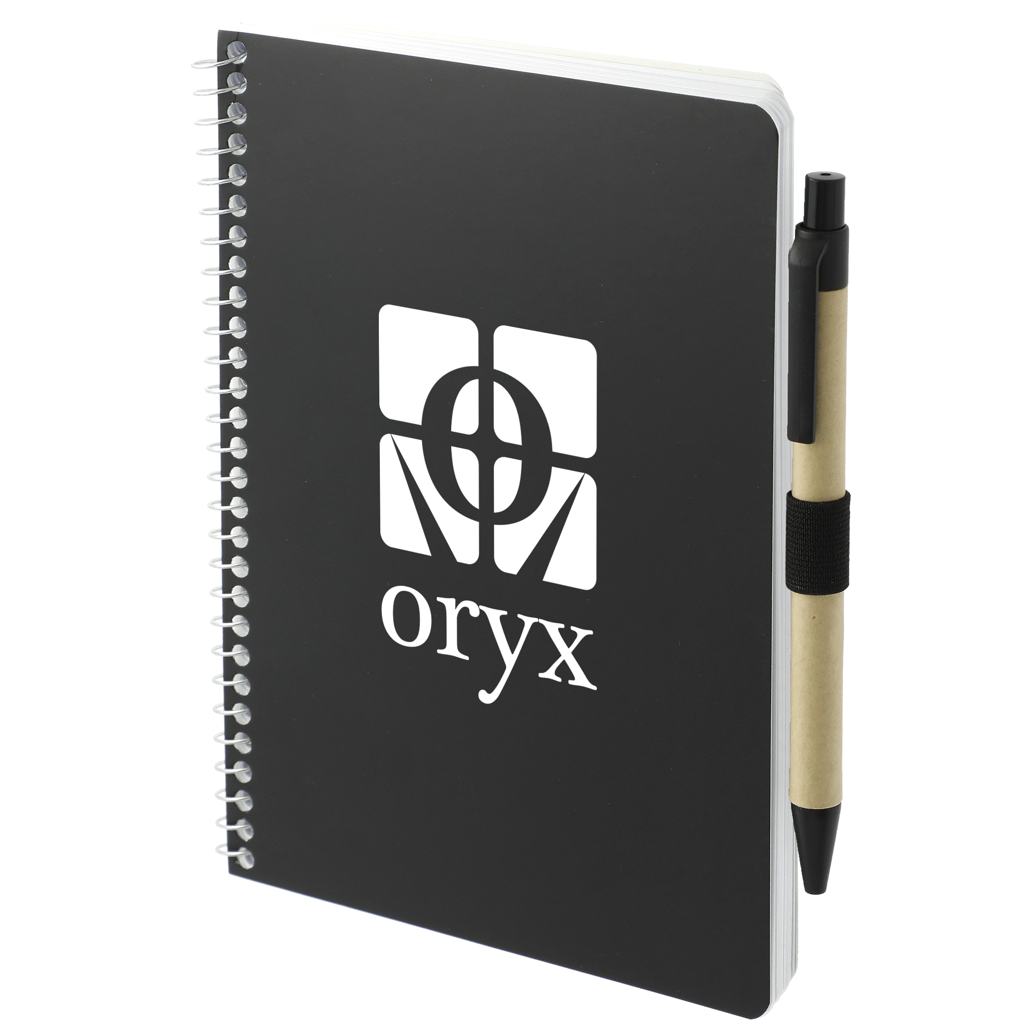 5'' x 7'' FSC® Mix Spiral Notebook with Pen 1