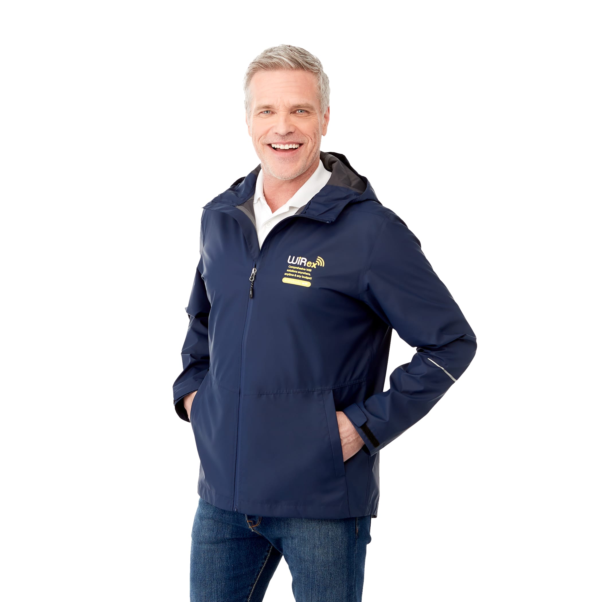 Men's CASCADE Lightweight Waterproof Rain Jacket 1