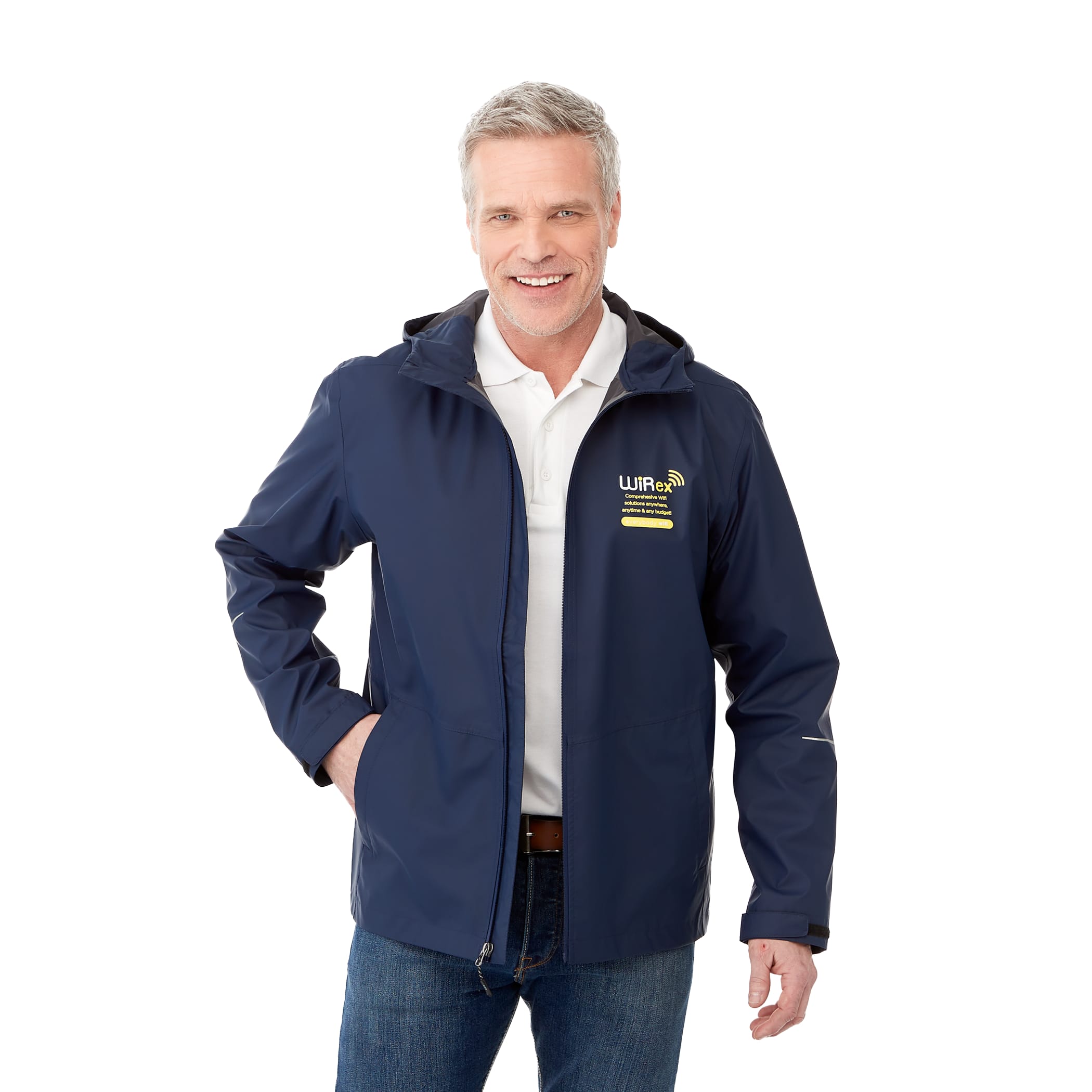 Men's CASCADE Lightweight Waterproof Rain Jacket 1