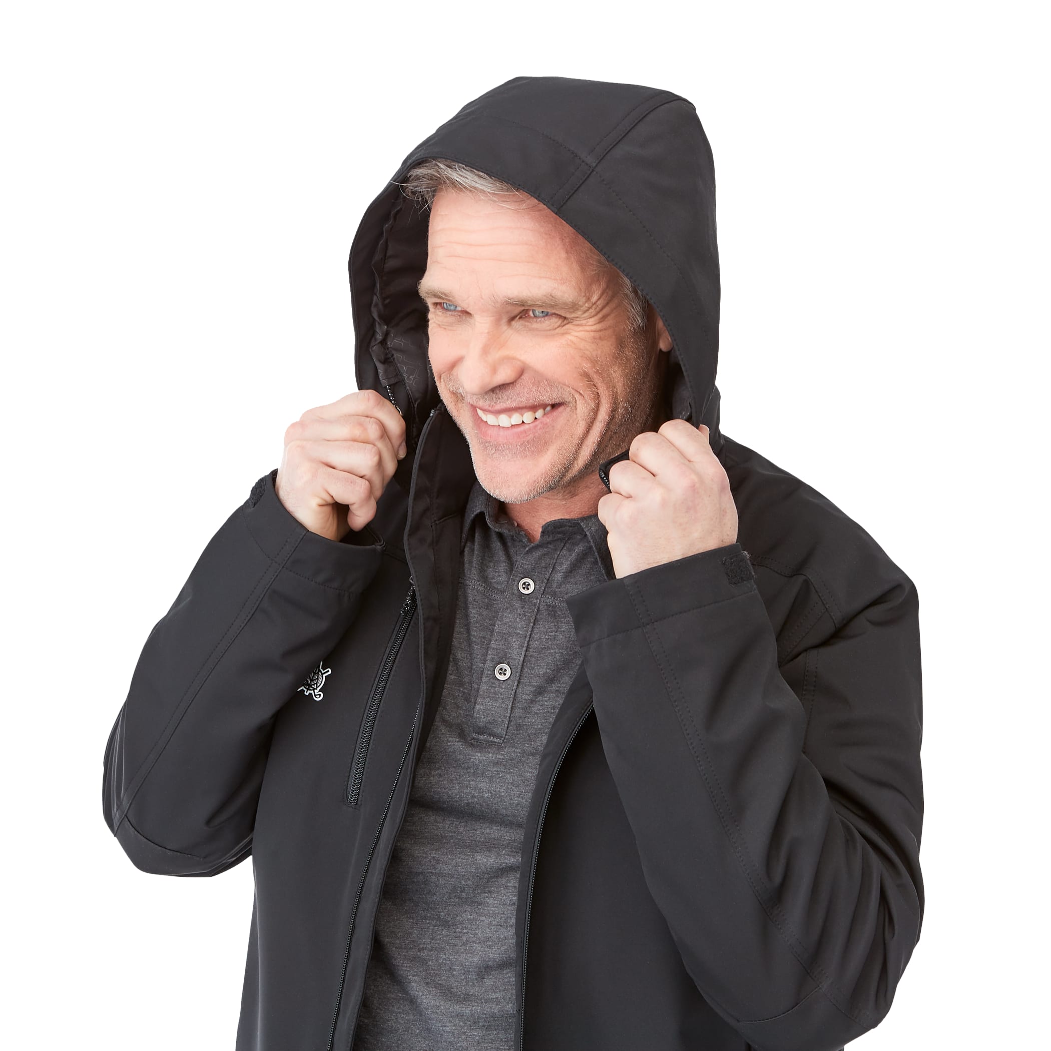 Men's BRYCE Insulated Softshell Jacket with Hood 1