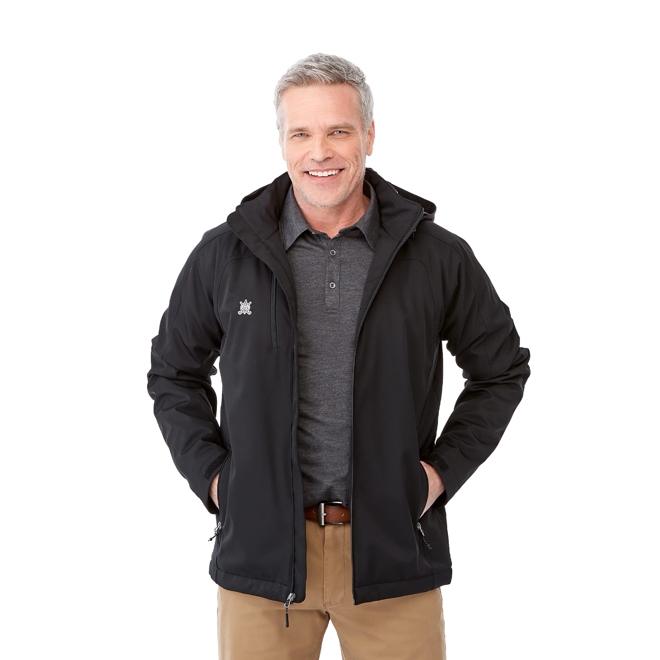 Men's BRYCE Insulated Softshell Jacket with Hood 1