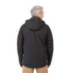 Men's BRYCE Insulated Softshell Jacket with Hood - TM19531995Back Men's BRYCE Insulated Softshell Jacket with Hood - TM19531995Back