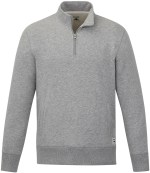 Men's PADDLECREEK Sueded Fleece Quarter Zip Pullover - TM18309931Front Men's PADDLECREEK Sueded Fleece Quarter Zip Pullover - TM18309931Front