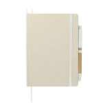 5'' x 7'' Organic Cotton Bound Notebook w/Pen - SM-5273NTAngle-Right 5'' x 7'' Organic Cotton Bound Notebook w/Pen - SM-5273NTAngle-Right