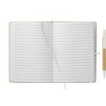 5'' x 7'' Organic Cotton Bound Notebook w/Pen - SM-5273NTFront 5'' x 7'' Organic Cotton Bound Notebook w/Pen - SM-5273NTFront