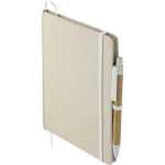 5'' x 7'' Organic Cotton Bound Notebook w/Pen 2 5'' x 7'' Organic Cotton Bound Notebook w/Pen 2