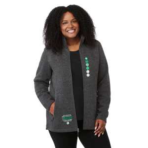 Women%27s DARNELL Eco Knit Full Zip Sweater 1 Women%27s DARNELL Eco Knit Full Zip Sweater 1