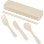 Recycled Plastic Utensil To Go Set - SM-2252CRFront Recycled Plastic Utensil To Go Set - SM-2252CRFront