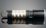 Spiral Filament 150 Lumen Hanging Lantern Flashlight - 8053-23BKFront Spiral Filament 150 Lumen Hanging Lantern Flashlight - 8053-23BKFront