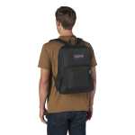 Jansport Crosstown Plus Backpack - 1967-08BKFront Jansport Crosstown Plus Backpack - 1967-08BKFront