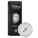 Titleist Pro V1® Golf Balls - 3 Pack - 8460-11WHFront Titleist Pro V1® Golf Balls - 3 Pack - 8460-11WHFront