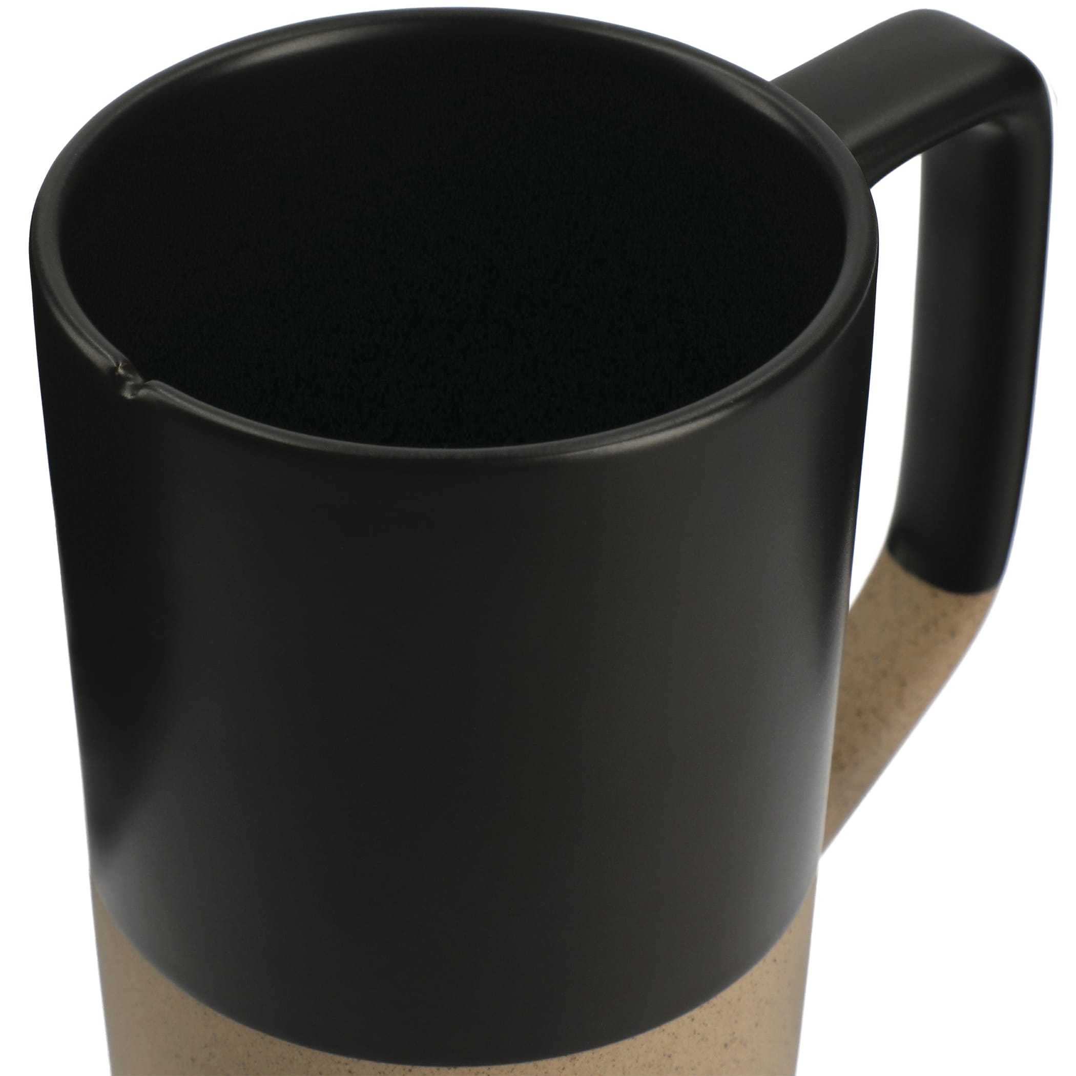 Tahoe Tea & Coffee Ceramic Mug with Wood Lid 16oz 1