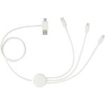 5-in-1 Charging Cable With Coating - 7143-17WHBack 5-in-1 Charging Cable With Coating - 7143-17WHBack