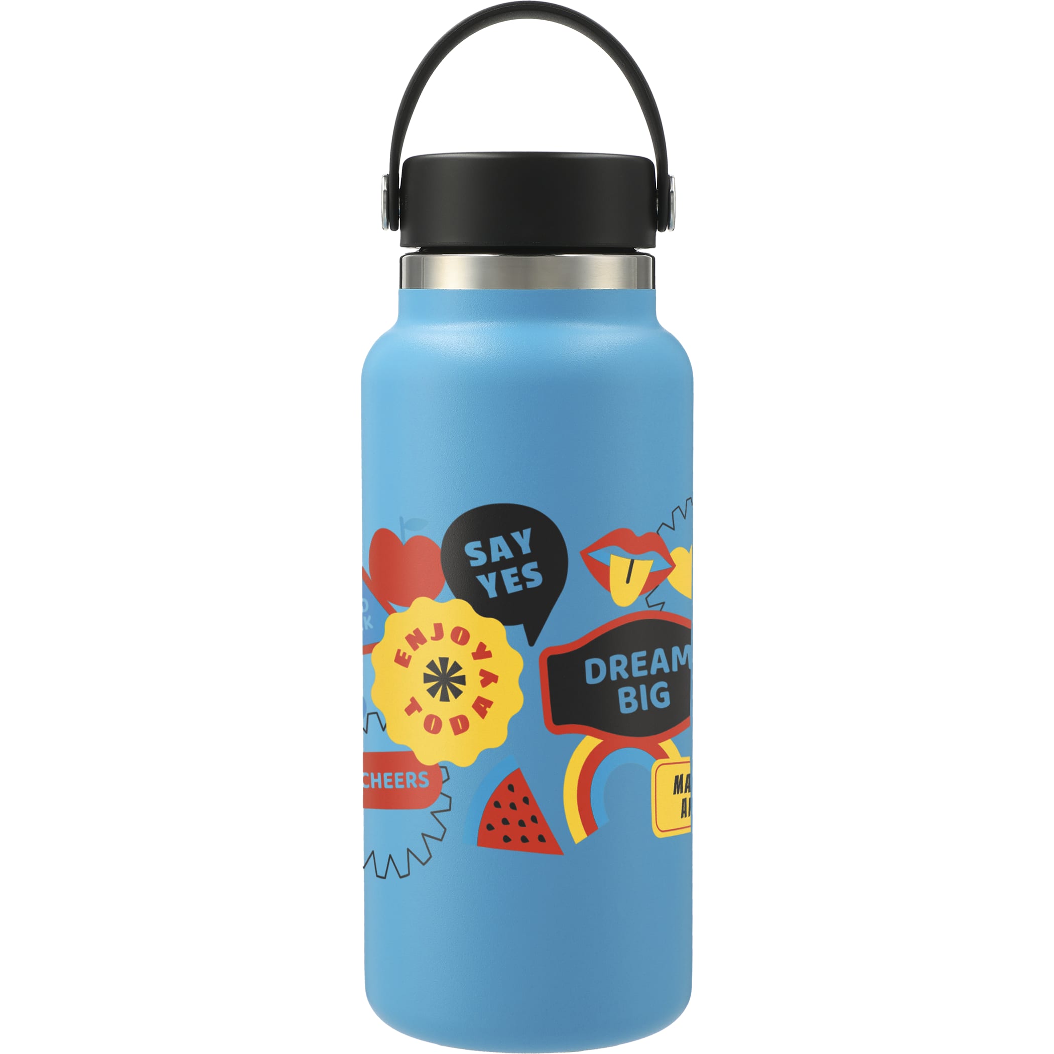 Hydro Flask® Wide Mouth 32oz Bottle with Flex Cap 1