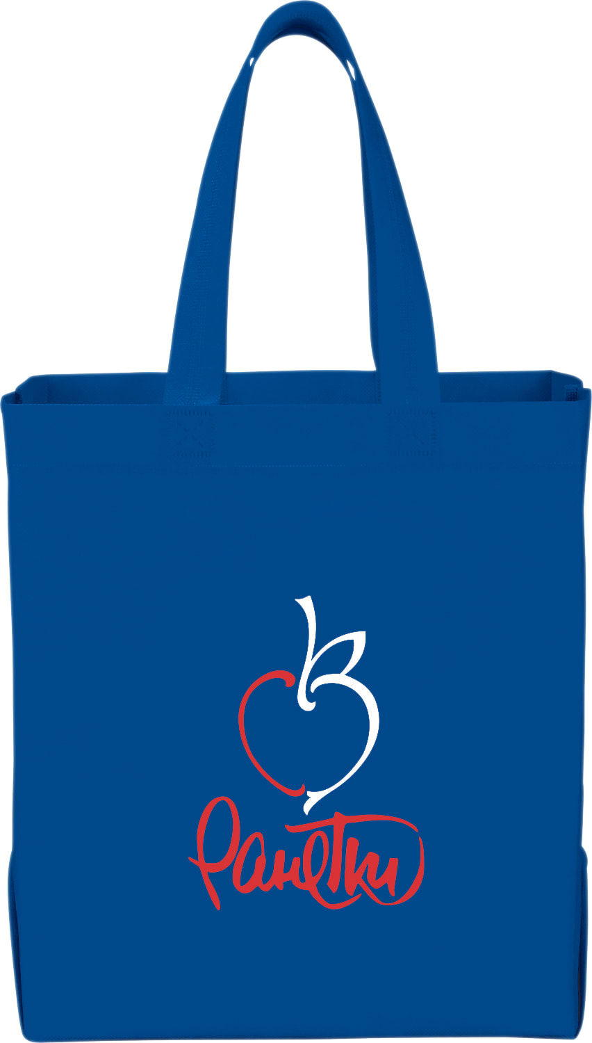 Liberty Heat Seal Non-Woven Grocery Tote 1