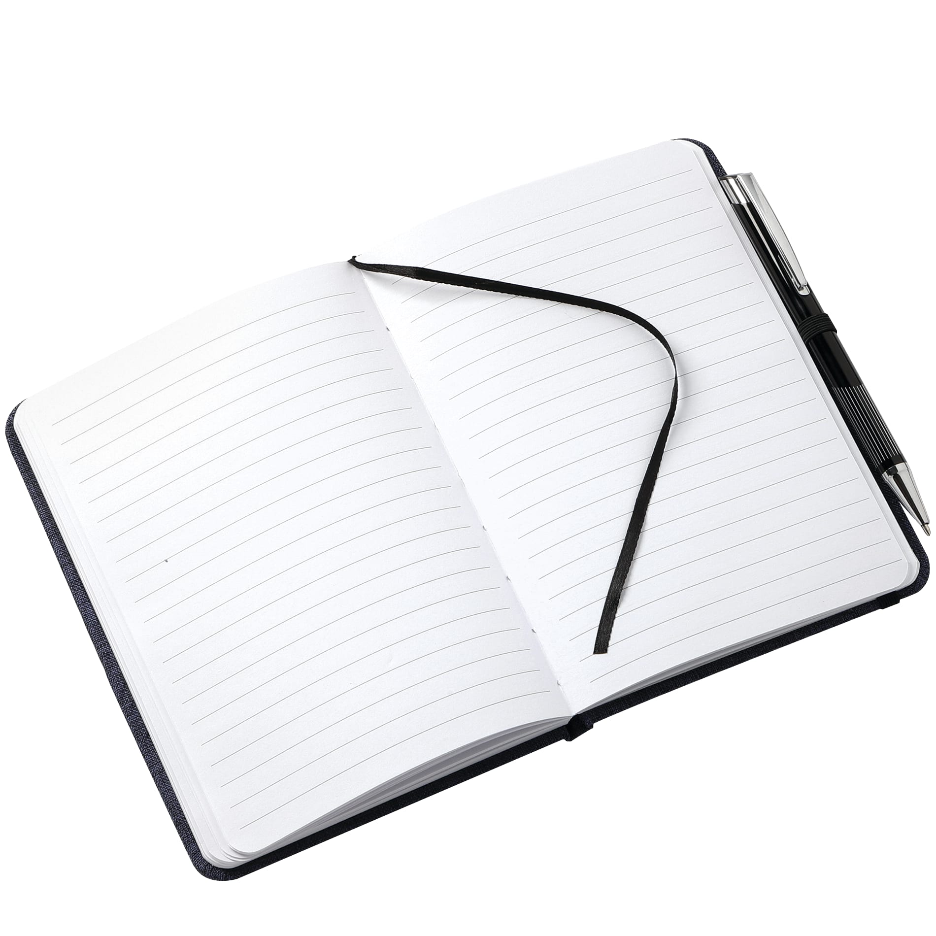 5'' x 7'' FSC® Mix Heathered Bound Notebook 1