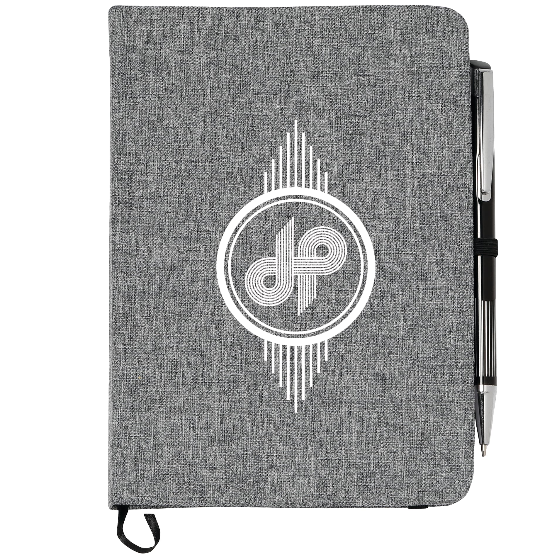 5'' x 7'' FSC® Mix Heathered Bound Notebook 1