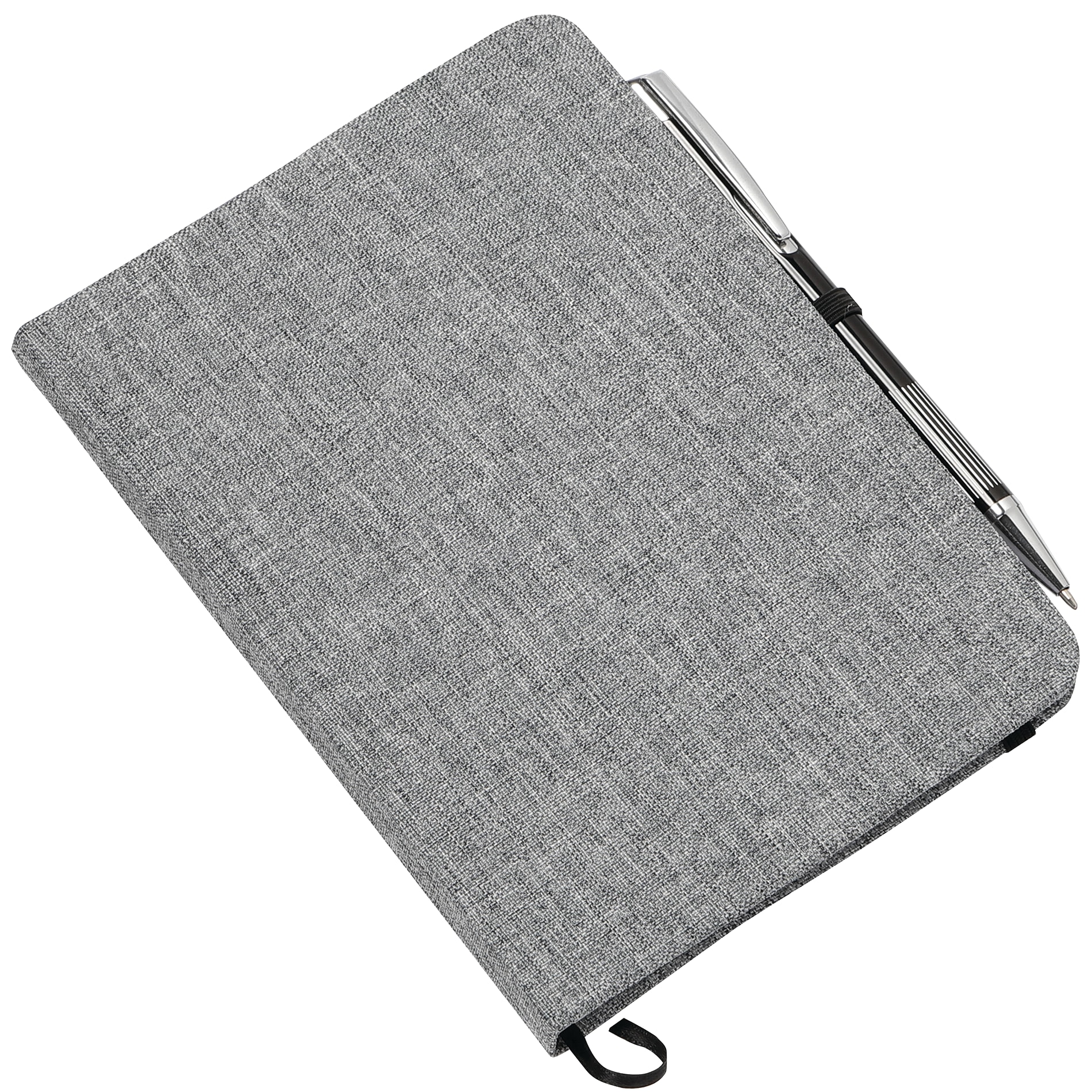 5'' x 7'' FSC® Mix Heathered Bound Notebook 1