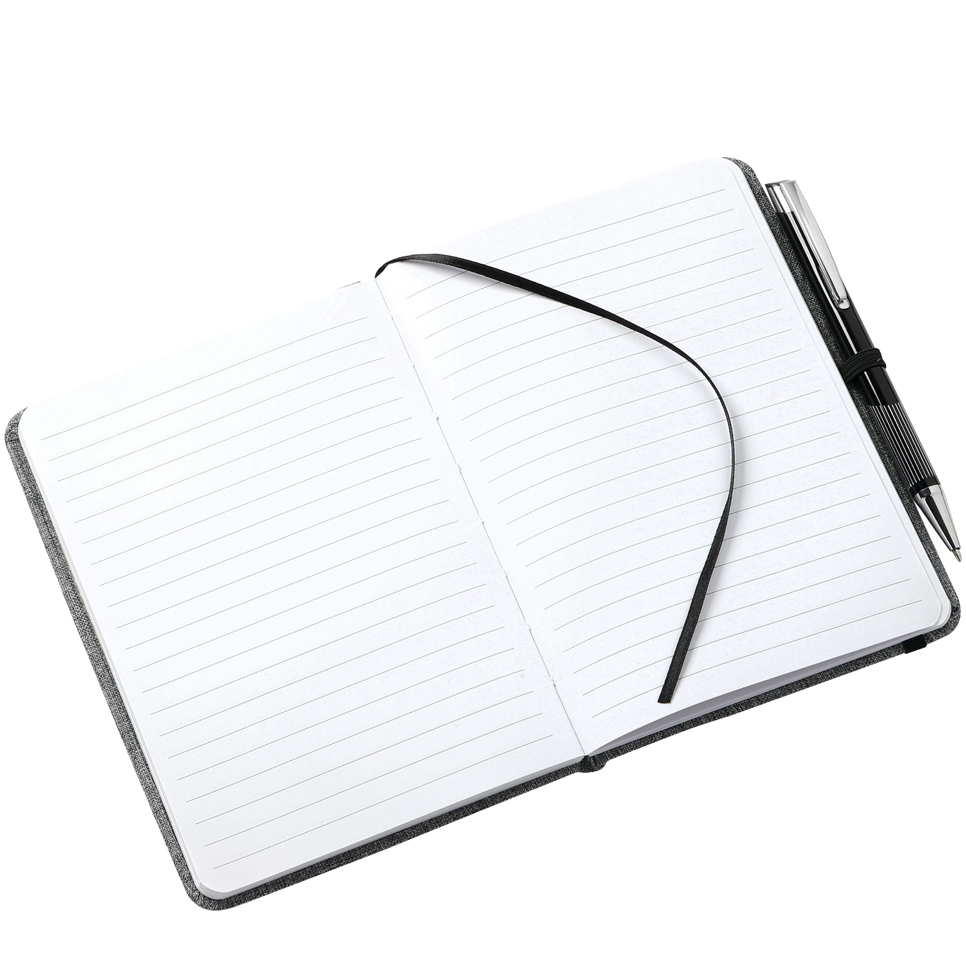 5'' x 7'' FSC® Mix Heathered Bound Notebook 1