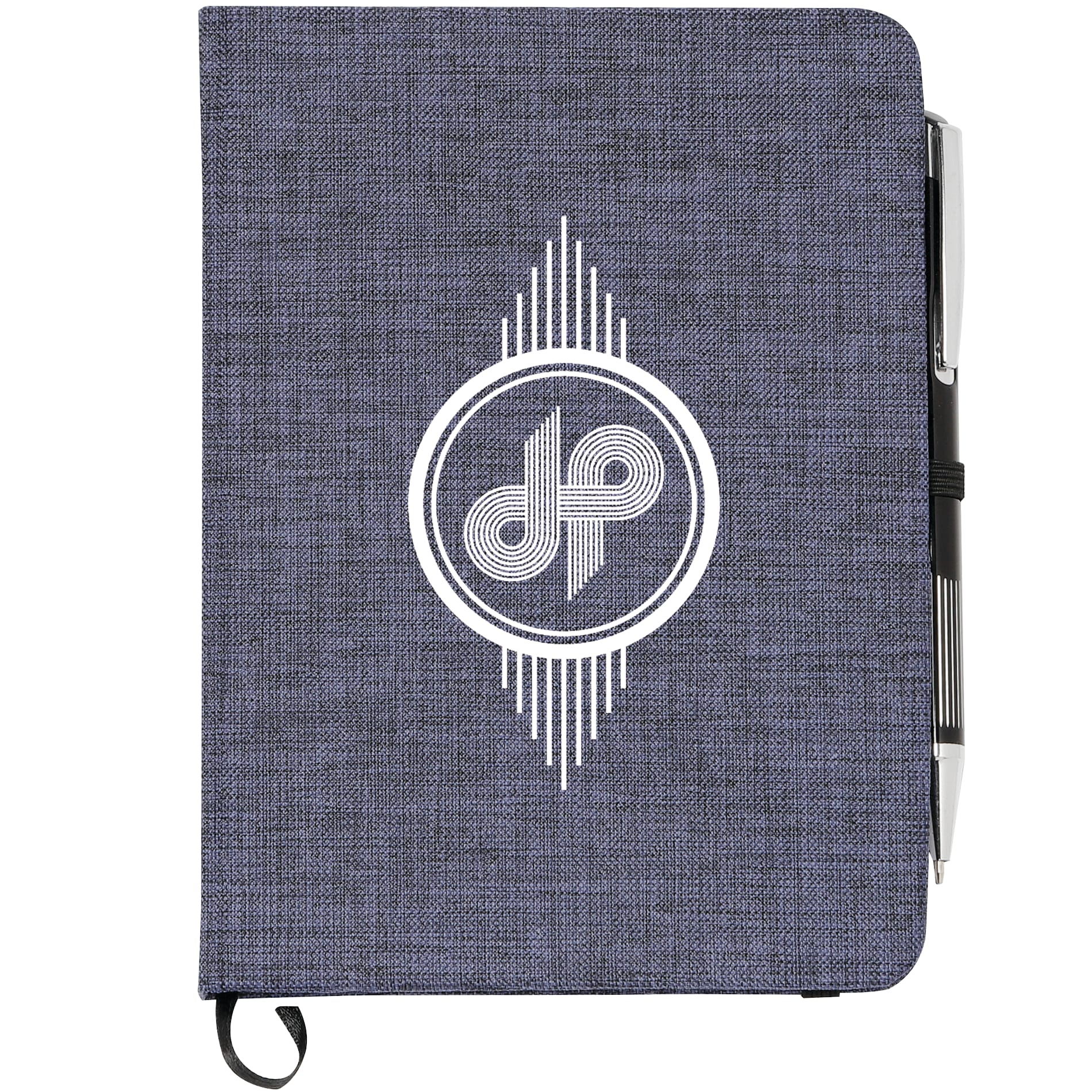 5'' x 7'' FSC® Mix Heathered Bound Notebook 1