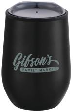 Brix 10oz Cup - SM-6665BKFront Brix 10oz Cup - SM-6665BKFront