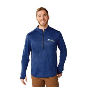 Men%27s MATHER Performance Knit Half Zip with Thumb Holes 1 Men%27s MATHER Performance Knit Half Zip with Thumb Holes 1
