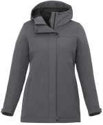 Women's LENA Eco Water Repellent Insulated Jacket with Hoodie - TM99104945Front Women's LENA Eco Water Repellent Insulated Jacket with Hoodie - TM99104945Front