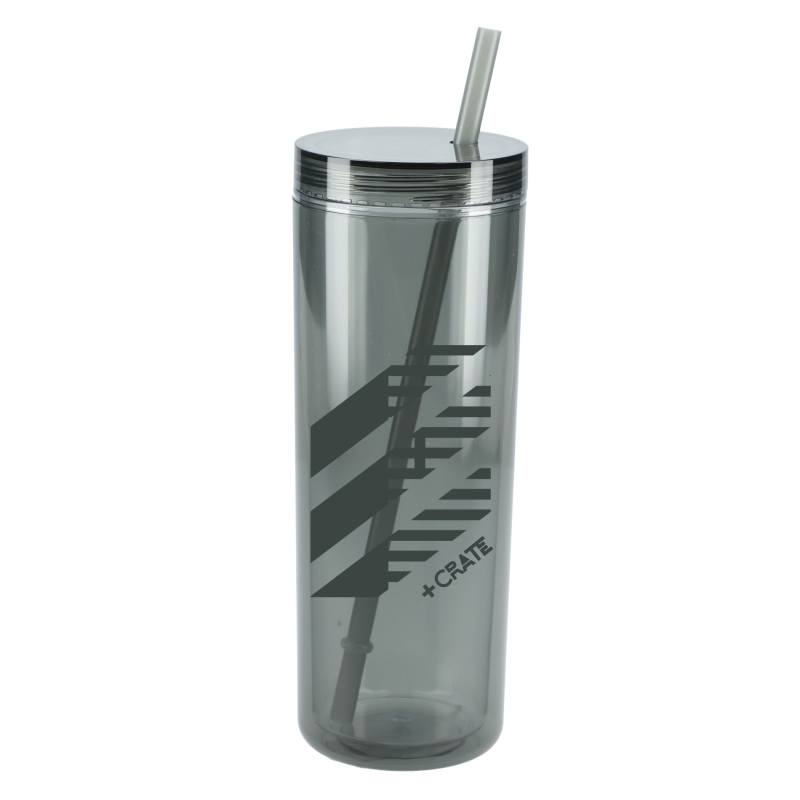 Chroma Recycled Acrylic Skinny Tumbler 16oz 1 Chroma Recycled Acrylic Skinny Tumbler 16oz 1
