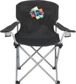 Oversized Folding Chair (500lb Capacity) - 1070-79BKFront Oversized Folding Chair (500lb Capacity) - 1070-79BKFront